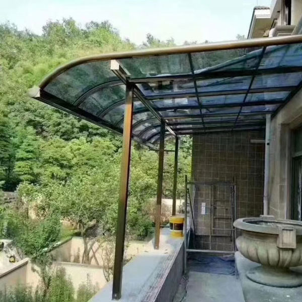 Alüminyum Yağmur Geçirmez Atrium Veranda Gazebo Tente