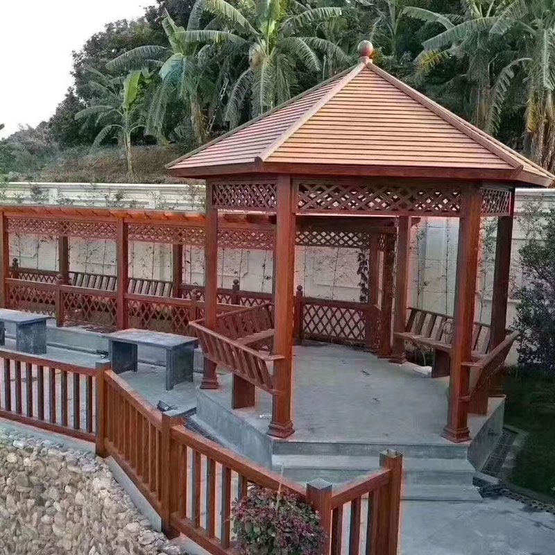 Çin Aile Rekreasyonu Metal Gazebo